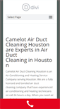 Mobile Screenshot of camelotcarpetcleaning.net